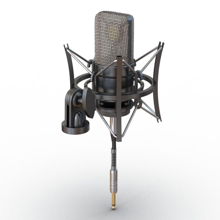 3D model Condenser Microphone Generic 2