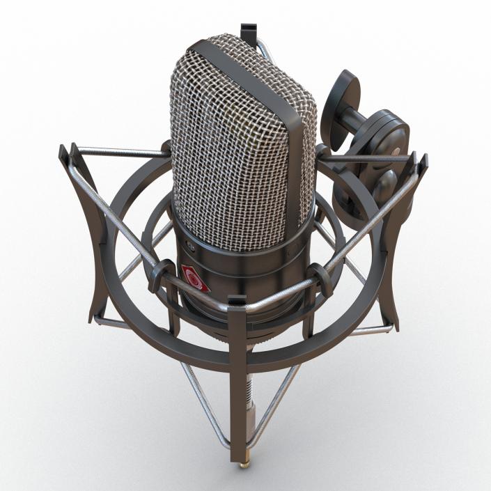 3D model Condenser Microphone Generic 2