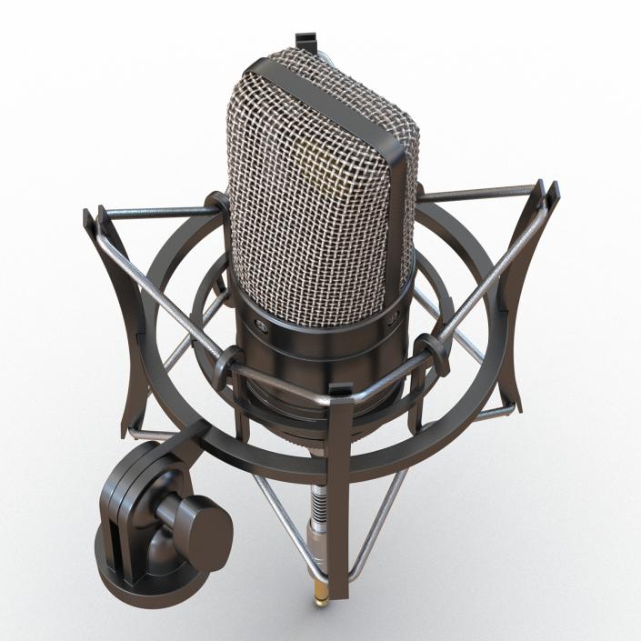 3D model Condenser Microphone Generic 2