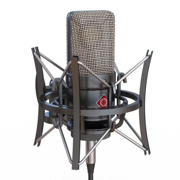 3D model Condenser Microphone Generic 2