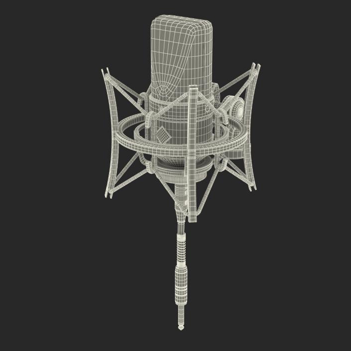 3D model Condenser Microphone Generic 2