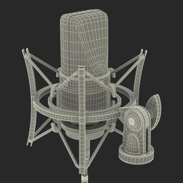 3D model Condenser Microphone Generic 2