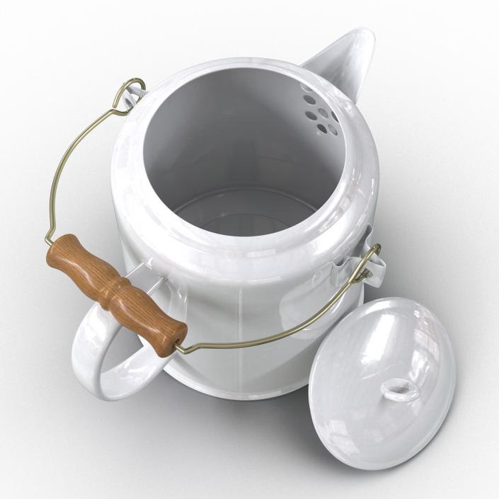 3D model Camping Coffee Pot 2