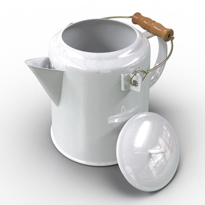 3D model Camping Coffee Pot 2