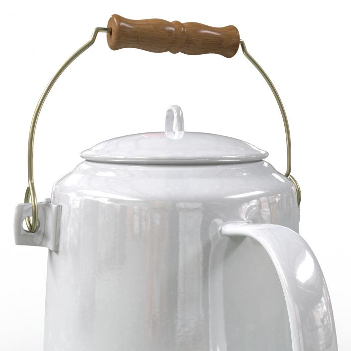 3D model Camping Coffee Pot 2