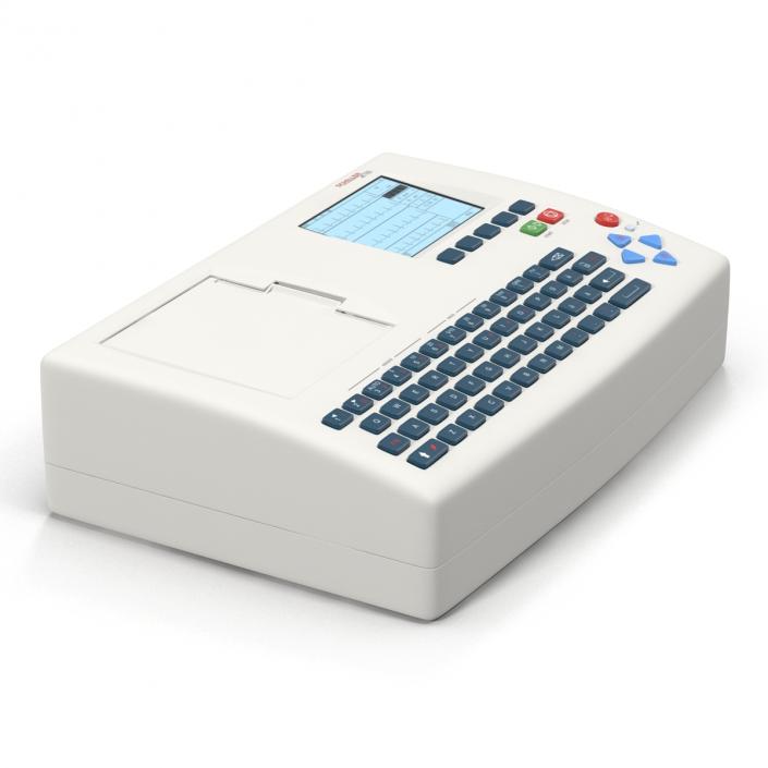 3D Electrocardiograph Machine 2 model