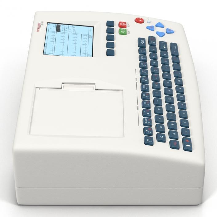 3D Electrocardiograph Machine 2 model