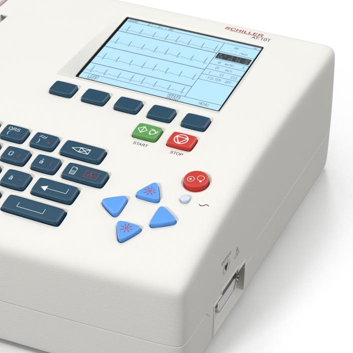 3D Electrocardiograph Machine