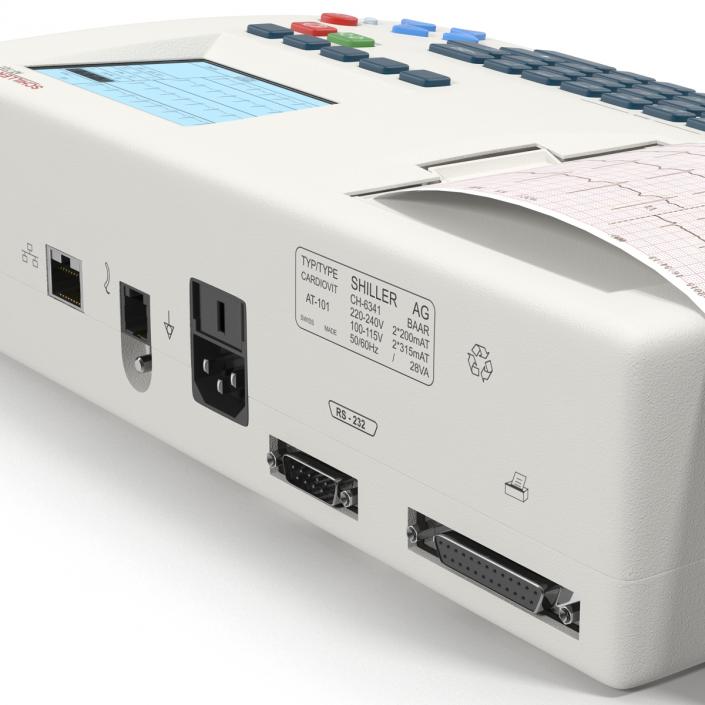 3D Electrocardiograph Machine