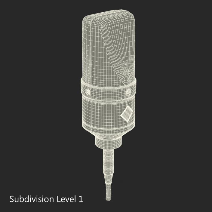 3D model Condenser Microphone Generic 3