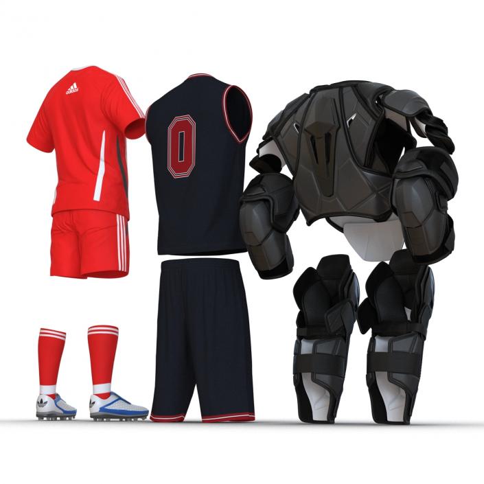 Sport Clothes 3D Models Collection 3D model