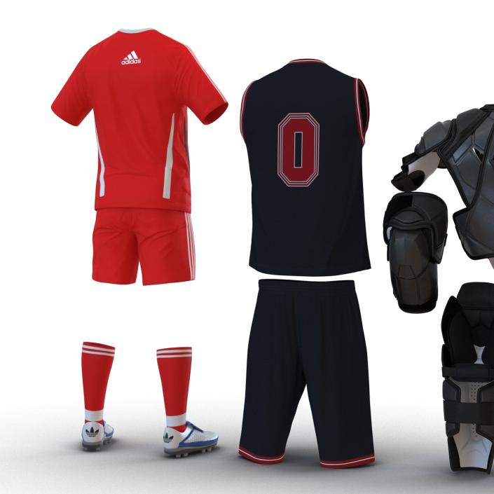 Sport Clothes 3D Models Collection 3D model