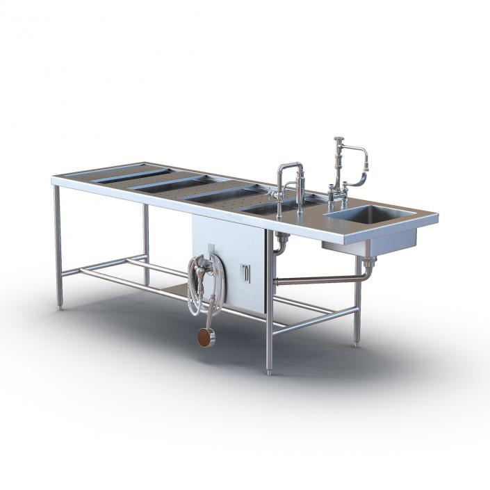 3D Autopsy Table model