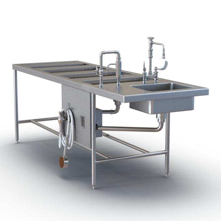 3D Autopsy Table model