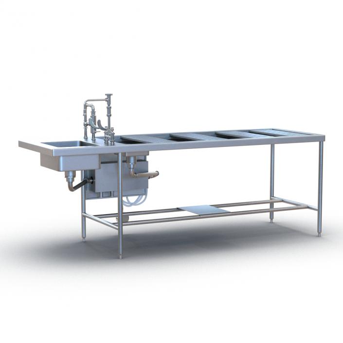 3D Autopsy Table model