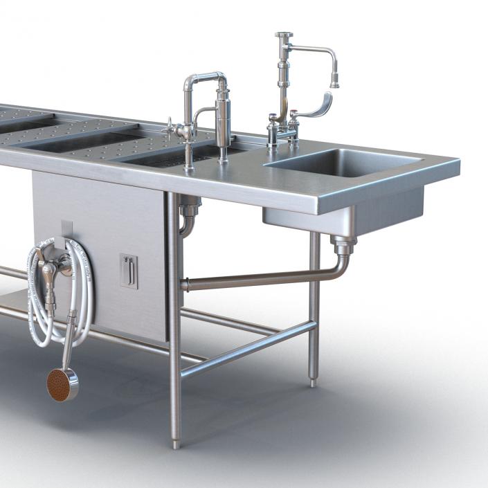 3D Autopsy Table model