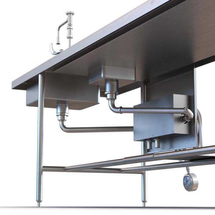 3D Autopsy Table model