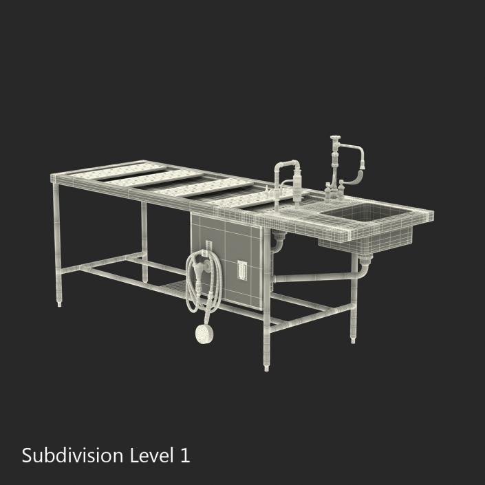 3D Autopsy Table model