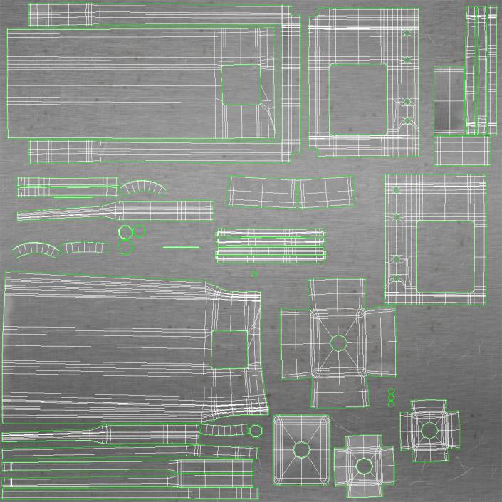 3D Autopsy Table model