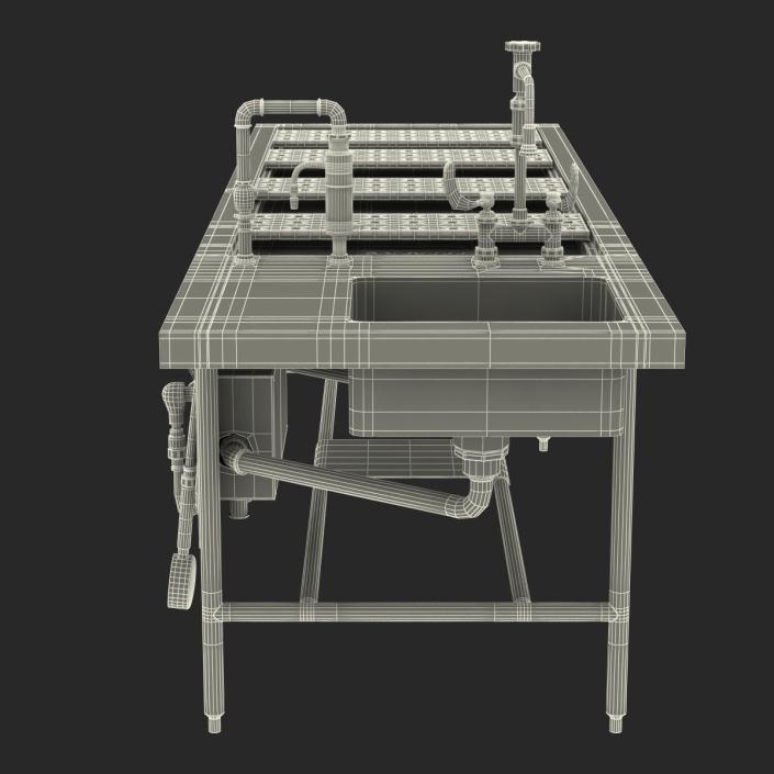 3D Autopsy Table model