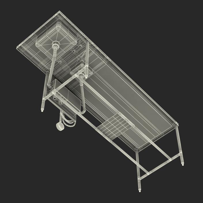 3D Autopsy Table model