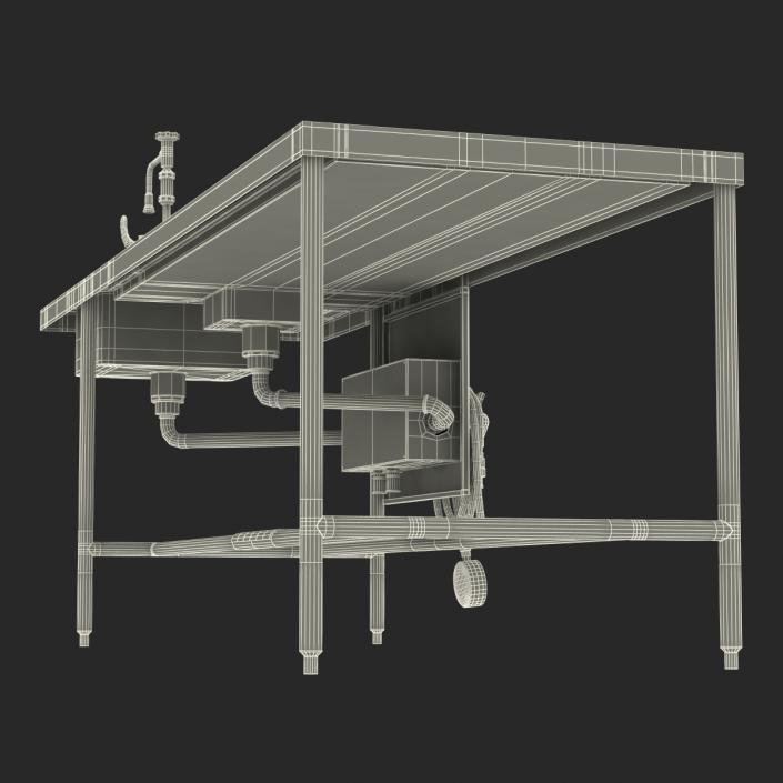 3D Autopsy Table model