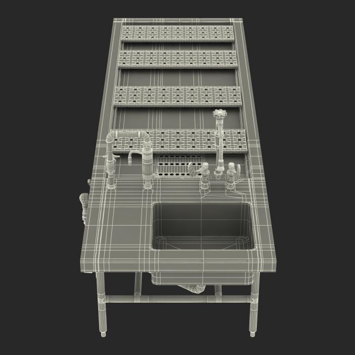 3D Autopsy Table model