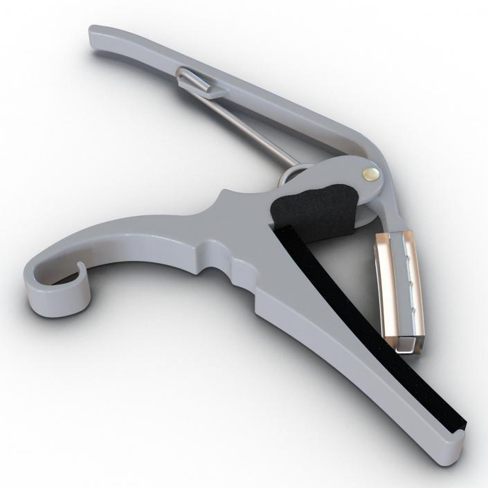 Guitar Capo Generic 3D model