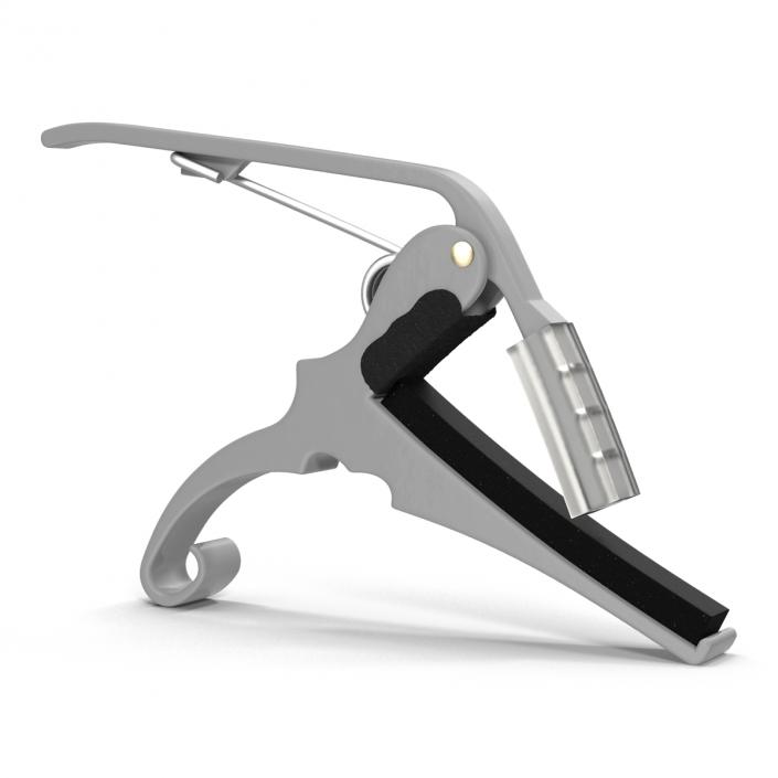 Guitar Capo Generic 3D model