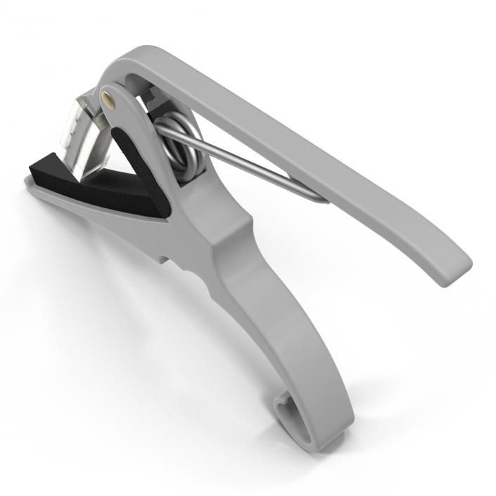 Guitar Capo Generic 3D model