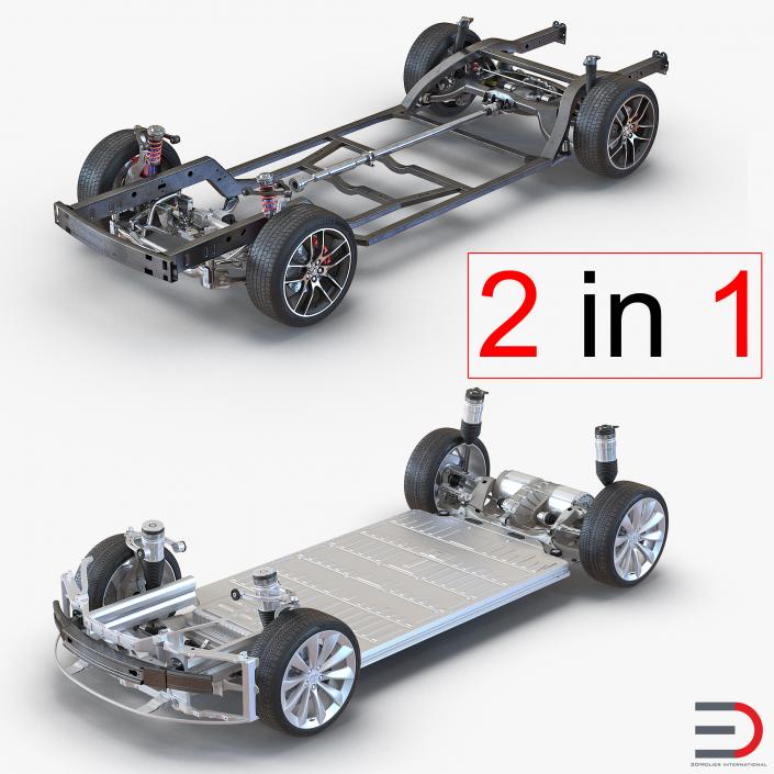 3D Chassis Collection model