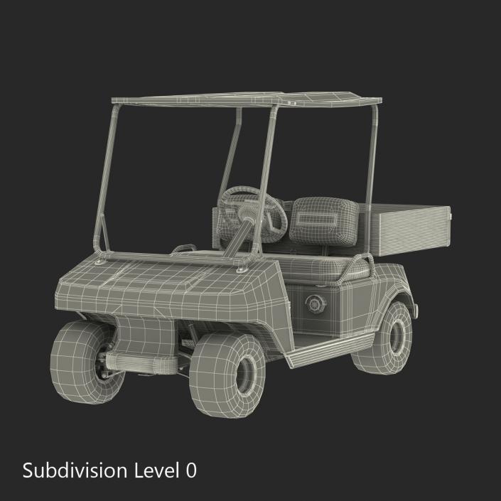 Golf Cart 3D model