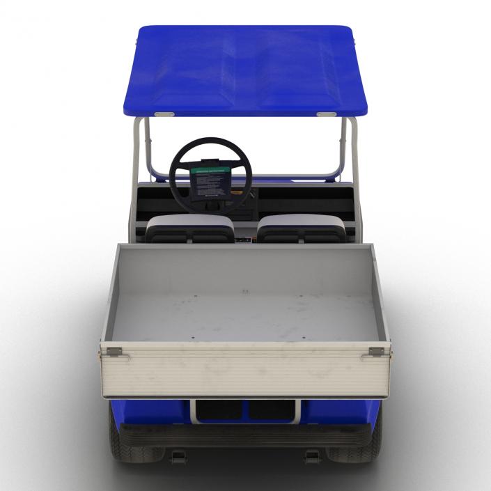 Golf Cart Blue 3D model