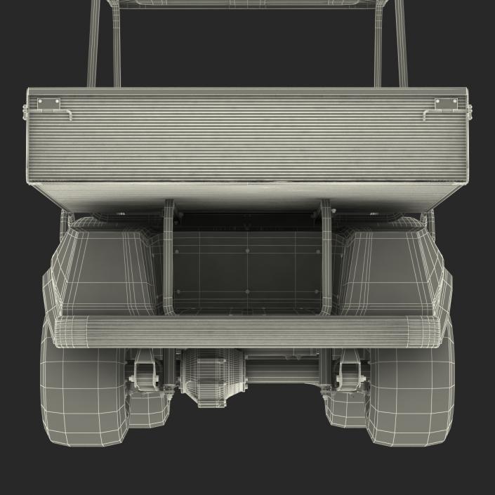 Golf Cart Blue 3D model