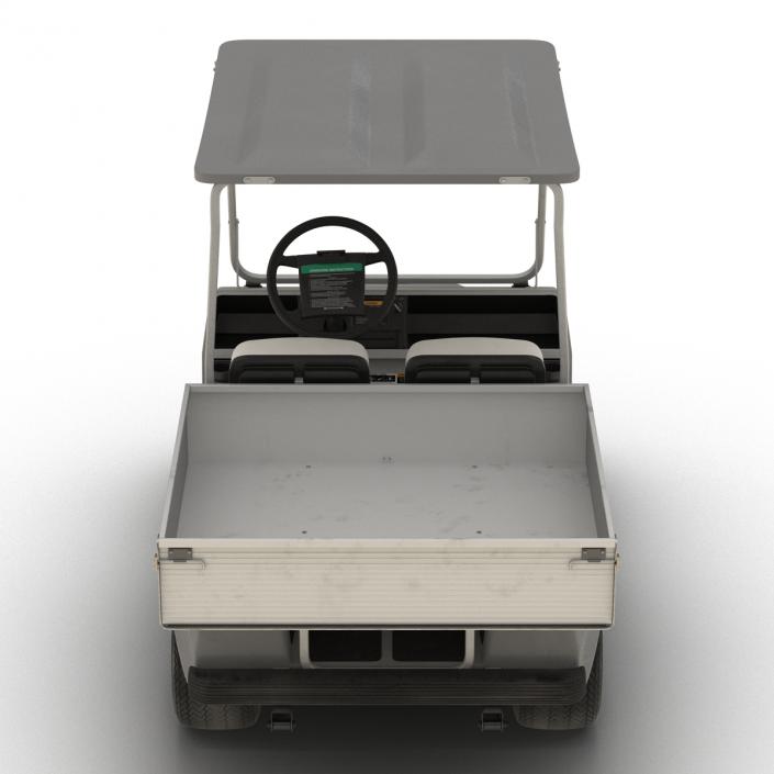 Golf Cart Gray 3D model