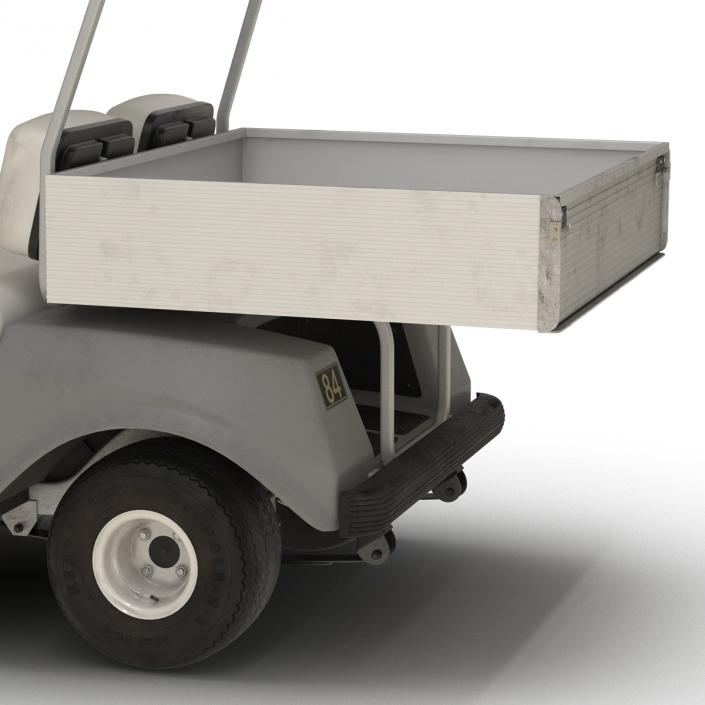 Golf Cart Gray 3D model