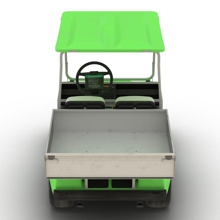 3D model Golf Cart Green