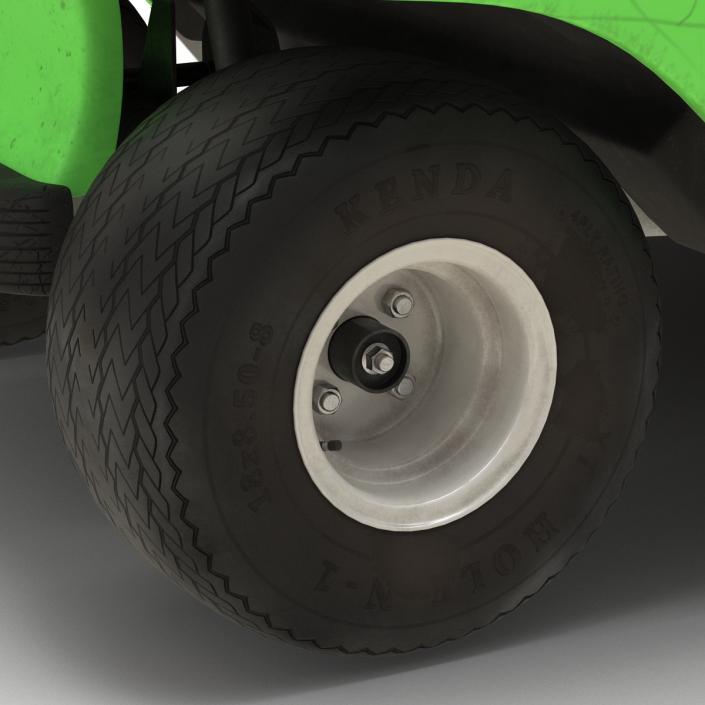 3D model Golf Cart Green