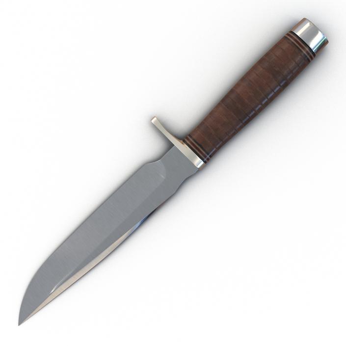 3D Hunting Knife model