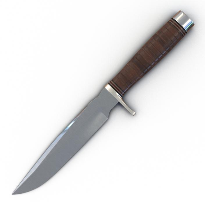 3D Hunting Knife model