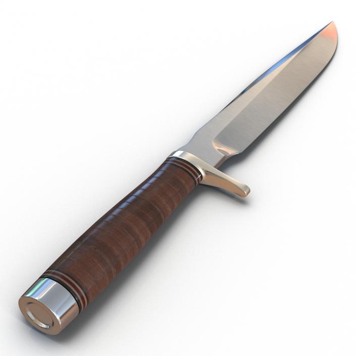 3D Hunting Knife model