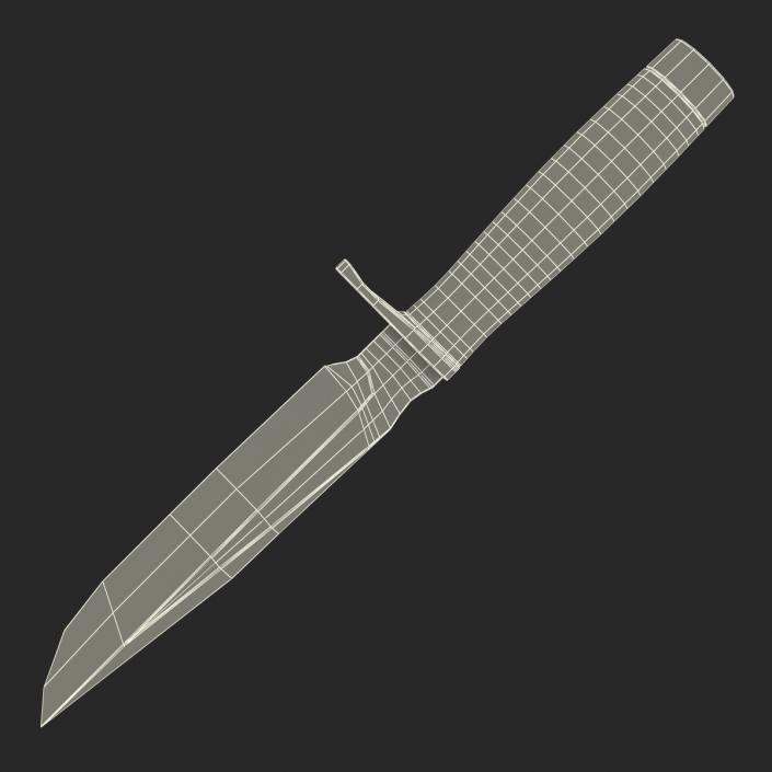 3D Hunting Knife model