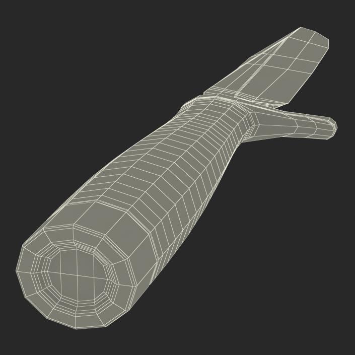 3D Hunting Knife model