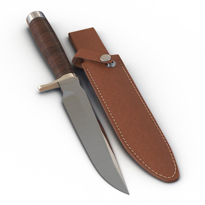 Hunting Knife Set 3D