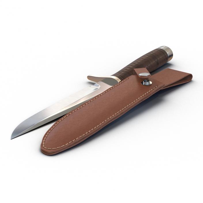 Hunting Knife Set 3D