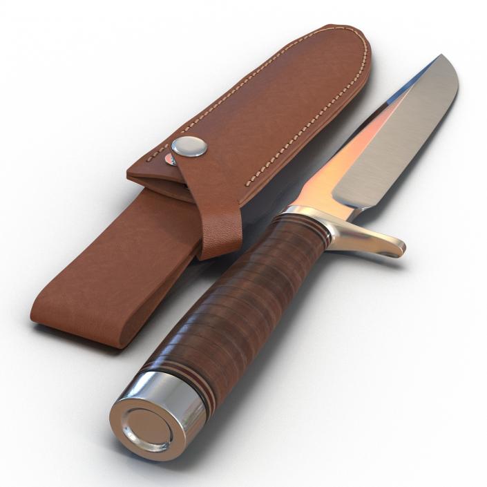 Hunting Knife Set 3D