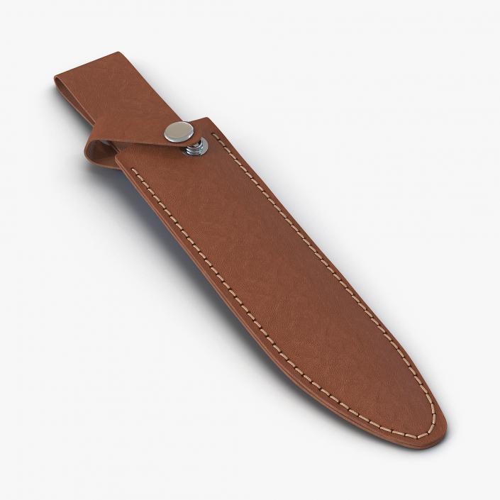 3D model Leather Knife Sheath