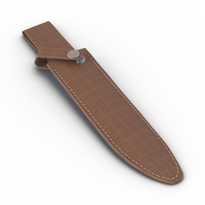 3D model Leather Knife Sheath