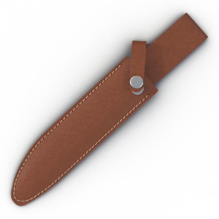 3D model Leather Knife Sheath