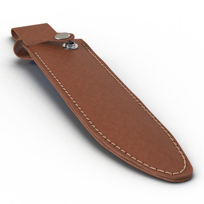 3D model Leather Knife Sheath